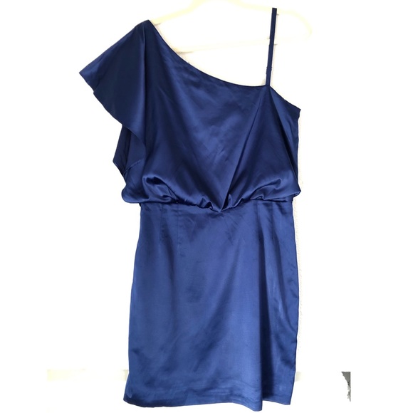 Jessica Simpson Dresses & Skirts - Jessica Simpson off the shoulder blue dress sz 10